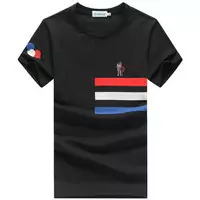 moncler cotton jersey t-shirt flage cotton